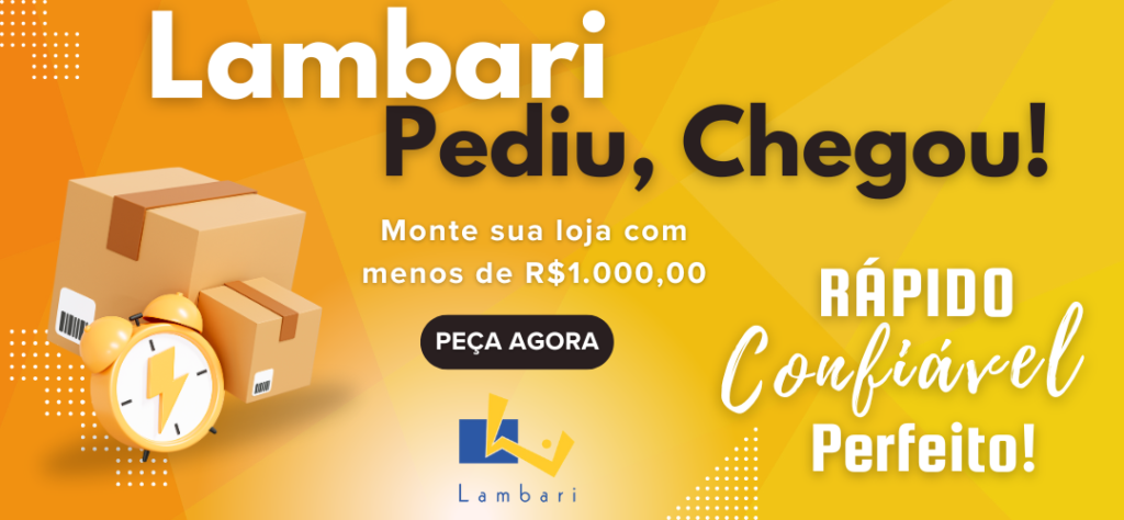 Banner Lambari Entrega Confiável