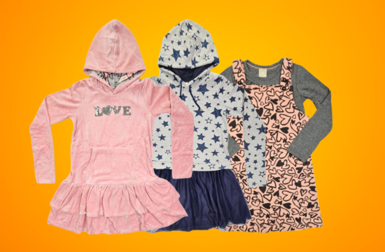 Vestido Infantil Inverno