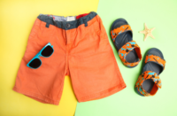 Shortinho confortável infantil